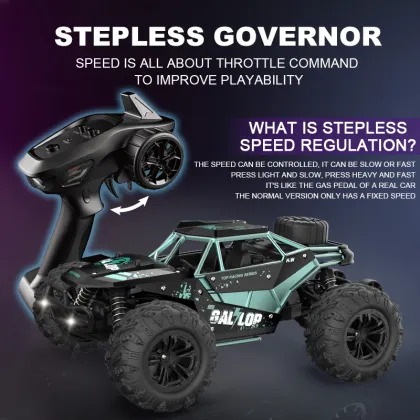 RC1:16 Four-Wheel Drive Off-Road Remote-Controlled Climbing Vehicle
