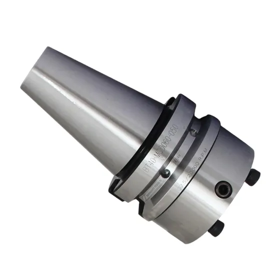 High Precision BT40-MOD Runout Adjustable Flange Adapter for CNC Lathe Tool Holder