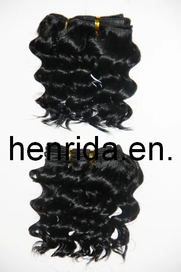8-28 Inches Deep Wave Human Virgin Hair, 2PCS/Set (0552)