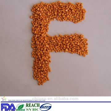 Plastic orange color Master Batch for 3d printer with high quality