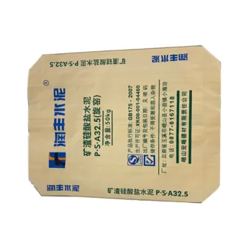 High tenacity three-layer kraft paper bag