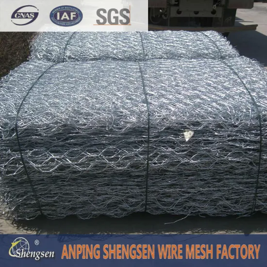 producer of anping hexagonal wire netting and gabion with ISO 9001 by CQC