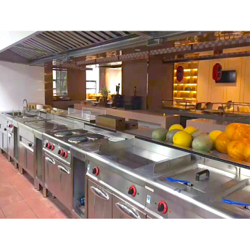 Soluciones de equipos de cocina comerciales únicos para restaurantes y hoteles de comida rápida