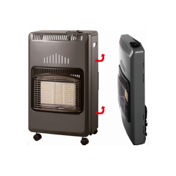 CE Approved Folding Temperature Adjustable Gas Cylinder Infrared Panel Heater for Home