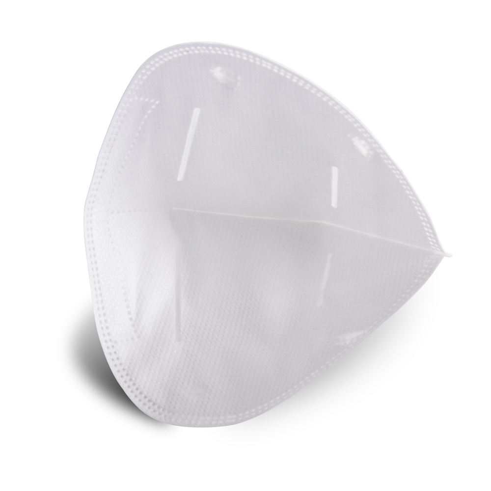 Disposable Ear Loop Fluid Shield Pleated Mask