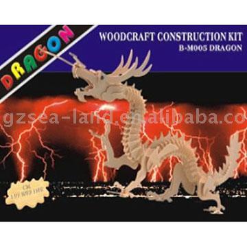Dragon Wooden Puzzle