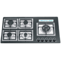 5 Burners SlimTempered Glass Gas Hob