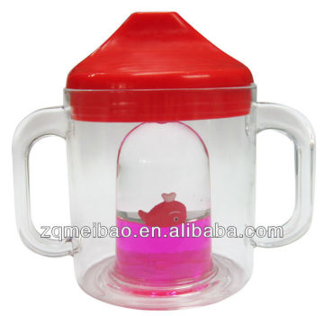 Kids Cup, Liquid Acrylic Tumbler with Attractive Floaters