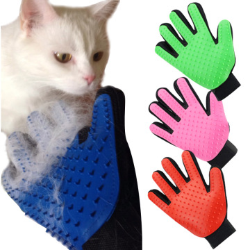 Deshedding Brush Glove for Animal Cat
