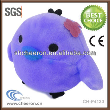 Blue singing plush duck toy