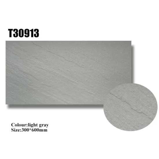 Dark Gray Matte Finish Porcelain Tiles: 300x600 Exterior Wall and Flooring Solutions for Asia and Africa