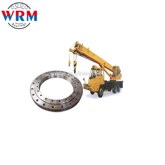 Slewing bearing for large cranes