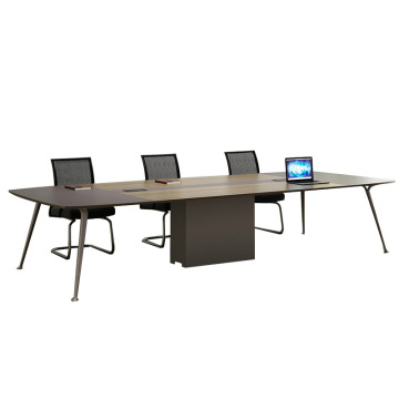 Modern 6-10 Person Boardroom Table Set