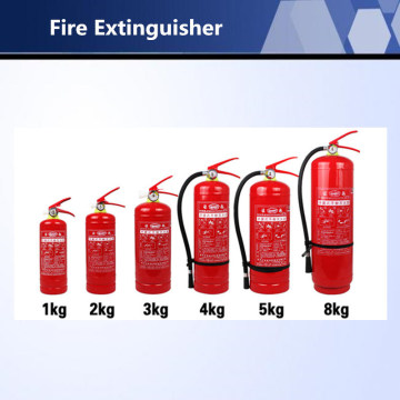 1kg-6kg ABC Dry Powder Fire Safe Extinguisher for Fire Fighting