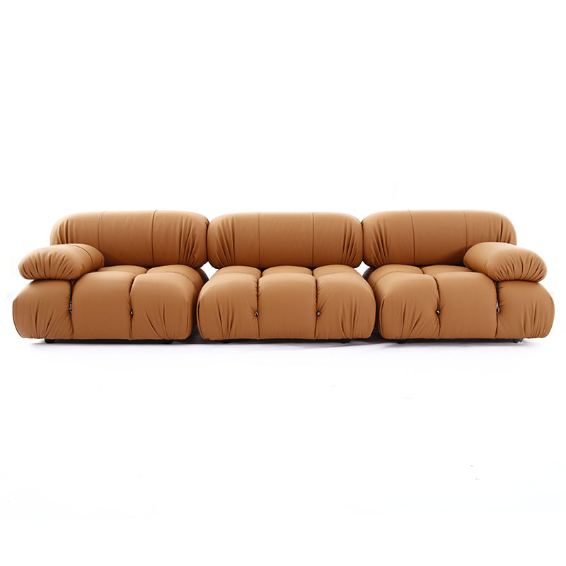 Leather Togo Sofa 1 Jpg