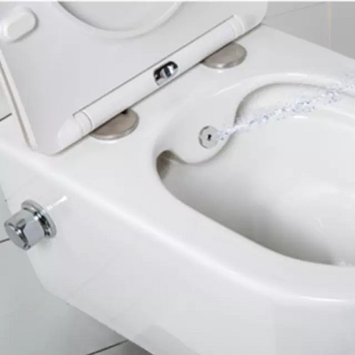 Smart Bidet Installation All In One Rimless Wall Hung Bidet Toilet