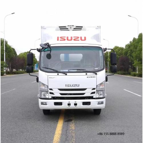 Isuzu 4X2 refrigerator truck freezer truck