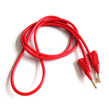 4mm Test Leads with 1m Length, Made of PVC