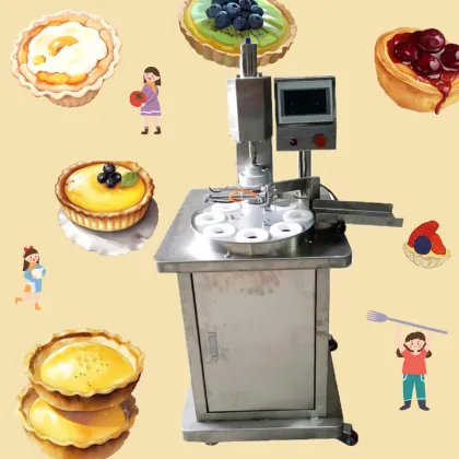 Commercial Solutions for Efficient Egg Tart Pie Shell Crust Production