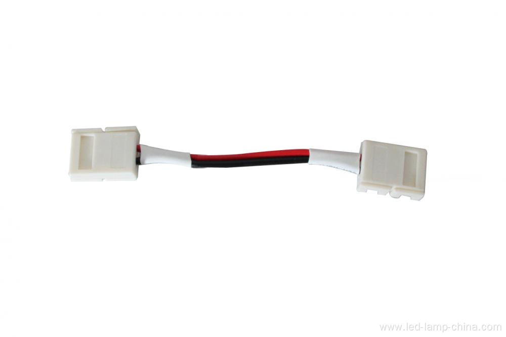 Wide Solderless Connector Single 8mm Strip Connector