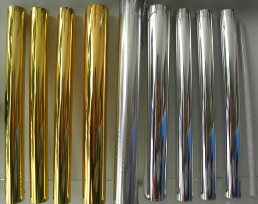 Film in mylar metallizzato oro per laminazione di carta