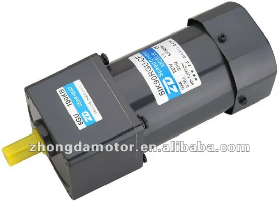 high speed control gear motor 90w ac