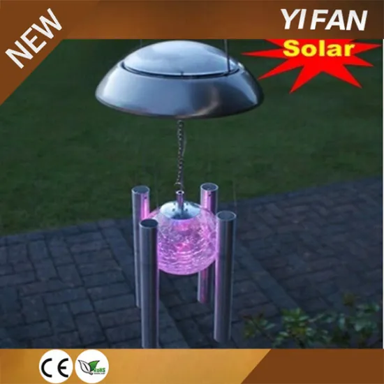 Christmas Solar Wind Chime Wall Door Bell Hanging