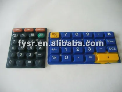 customized silicone keypad for home appliance