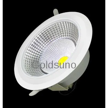 30w cob downlight with 4000K, CRI >80Ra, > 80lm/w