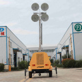 9m light tower outdoors mobile diesel generator