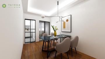 Esstisch mit Black Tampered Glass