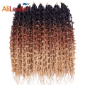 Synthetic Ombre 24inches Butterfly Box Braid Crochet Hair