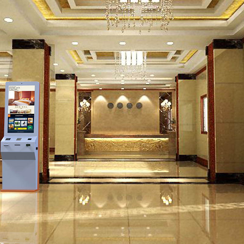 Hotel Lobby Self-Check-In Kiosk
