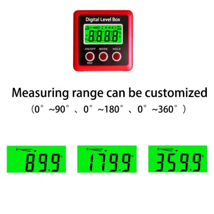 Digital Level Inclinometer 5.8cm Cube Protractor Gauge