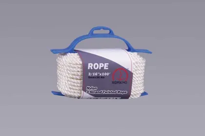 Parachute braided nylon rope