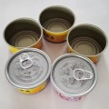 Embalagem metálica de latas de carne enlatada selada a vácuo