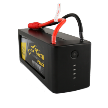 Chinese Tattu Brand 10000mAh Plus UAV Battery with XT90 Connector