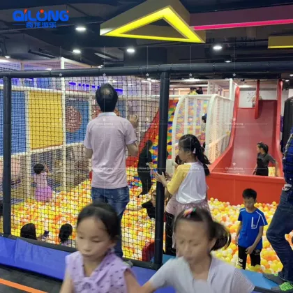 Guangdong Project: Commercial Bungee Jump Trampoline Park