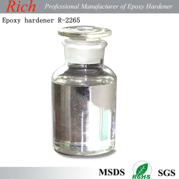 Clear epoxy hardener R-2265 with long potlife and good leveling for two component epoxy coatings