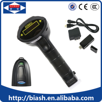 Mini wireless 1d laser barcode scanner 120scan/s