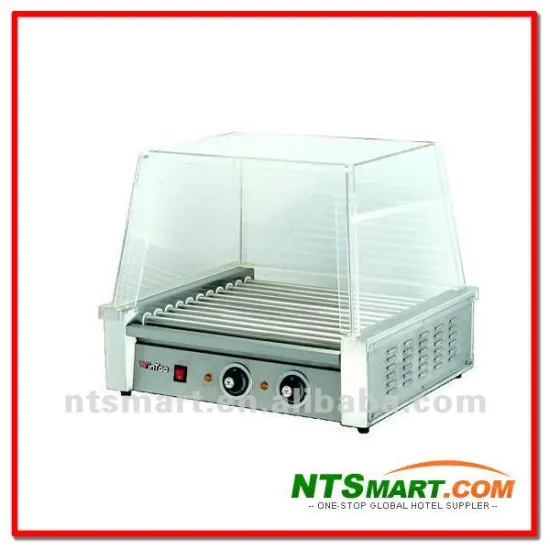 Stainless Steel Electric Rolling Hot Dog Grill