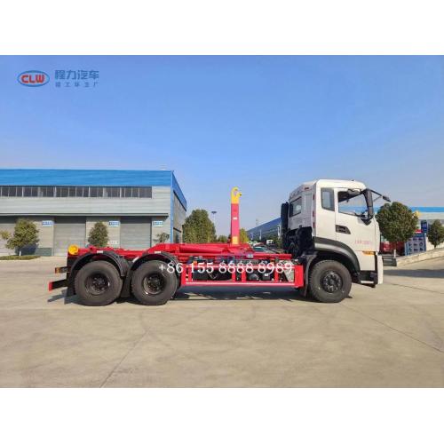 Dongfeng Double Bridge Hook Arm Garbage Truck