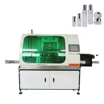 Macchina serigrafica automatica per bottiglie quadrate
