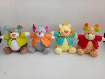 Sitting Animals Plush Toy with Light and Music