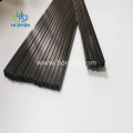 Custom high strength square carbon fibre pultruded tube