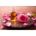 Aceite esencial de flores de rosas