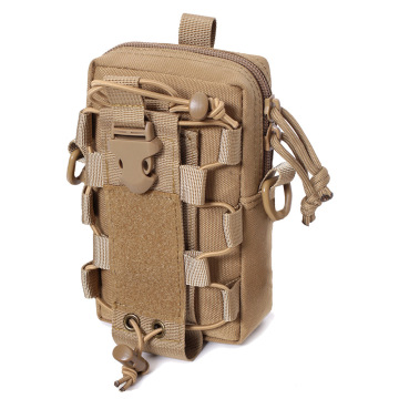 Tactical Molle Waist Belt Bag with Phone Pouch and First Aid Storage