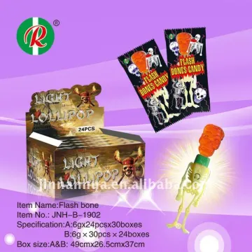 Flash bone/fruit candy