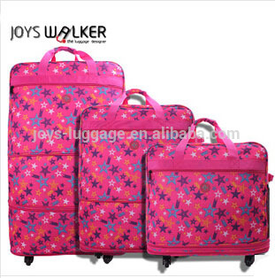Folding Oxford luggage set