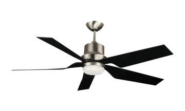 matt black 5 blades ceiling fan